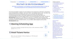 Desktop Screenshot of kirchensteuer.biz