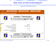 Tablet Screenshot of kirchensteuer.biz